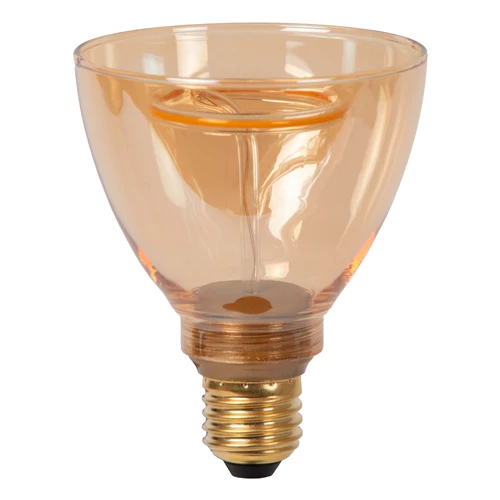 Lucide GO90 - Filament bulb - Ø 9 cm - LED Dim. - E27 - 1x3,5W 2200K - Amber - turned off